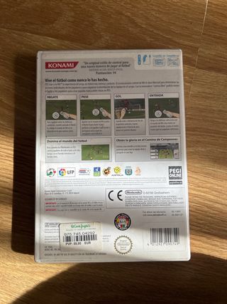 Juego Wii PES 2008 Pro Evolution Soccer
