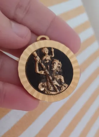 Ciondolo San Cristoforo Souvenir Francia