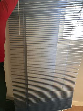 Persiana de despacho gris 80 cm