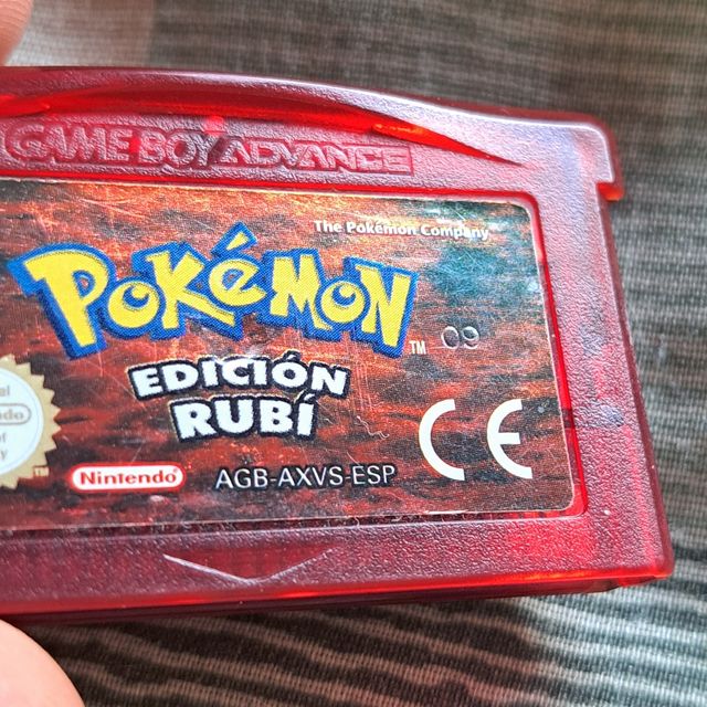 Pokemon Rubi + Namco Museum  + pokemon pinball