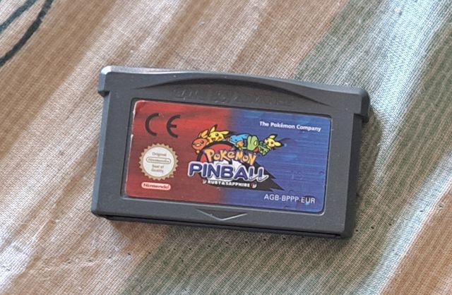 Pokemon Rubi + Namco Museum  + pokemon pinball