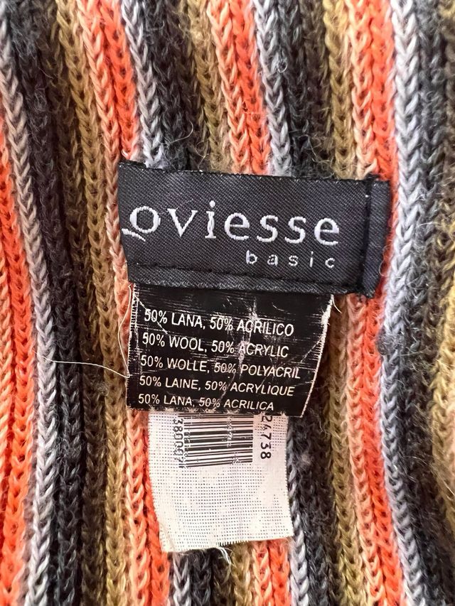 Bufanda rayas multicolor