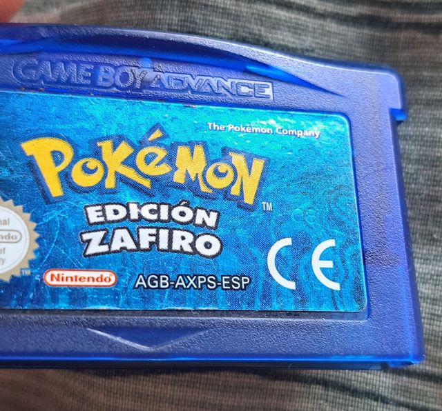 Pokemon Zafiro + Top Gear Ral (Inseparables) (GBA)