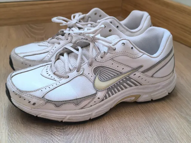 Zapatillas Nike Dart 7 Blancas y Plateadas