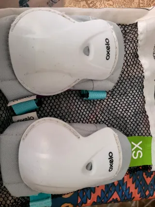 Protecciones patinaje Oxelo niña Talla XS