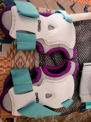 Protecciones patinaje Oxelo niña Talla XS