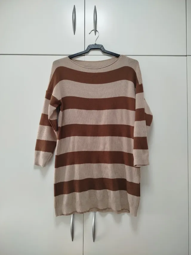 Vestido de rayas talla única