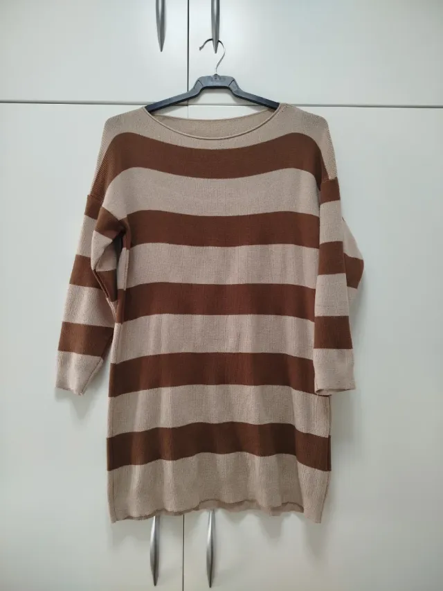 Vestido de rayas talla única