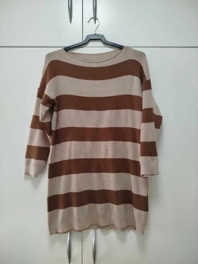 Vestido de rayas talla única