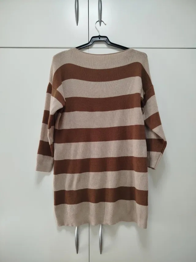 Vestido de rayas talla única