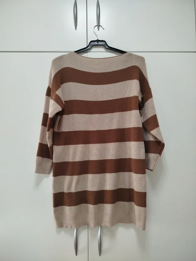 Vestido de rayas talla única