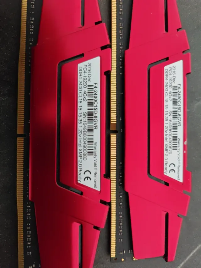 Memoria RAM G.Skill Ripjaws V 8GB (2x4GB) DDR4