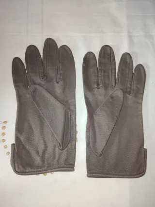 Guantes tacto piel Señora/Caballero. Antiguos.