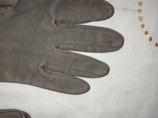 Guantes tacto piel Señora/Caballero. Antiguos.