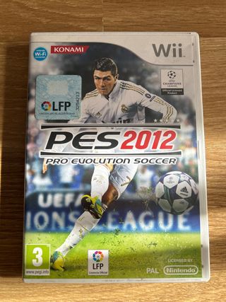 Wii Juego Pro Evolution Soccer 2012