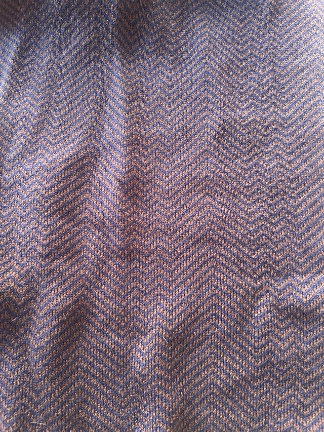 Bufanda OVS Marrón/Morado Chevron