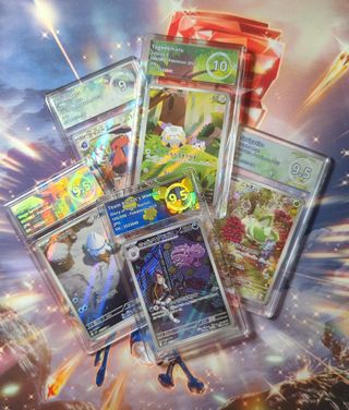 Pokemon Full Art Arkezon Graded 10