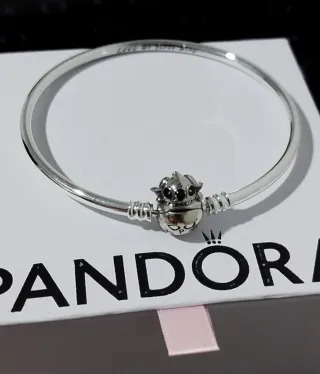 Pulsera Rígida cierre  Mordisco de Stitch Disney