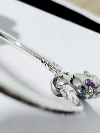 Pulsera Rígida cierre  Mordisco de Stitch Disney