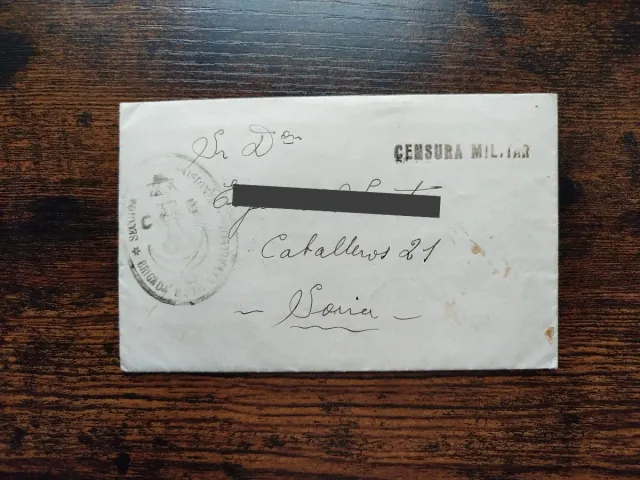 1938 Brigada móvil caballería Teruel Secc Transm.