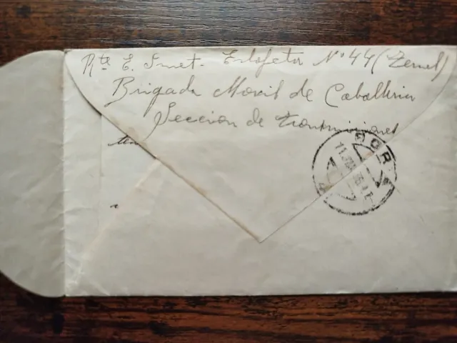 1938 Brigada móvil caballería Teruel Secc Transm.