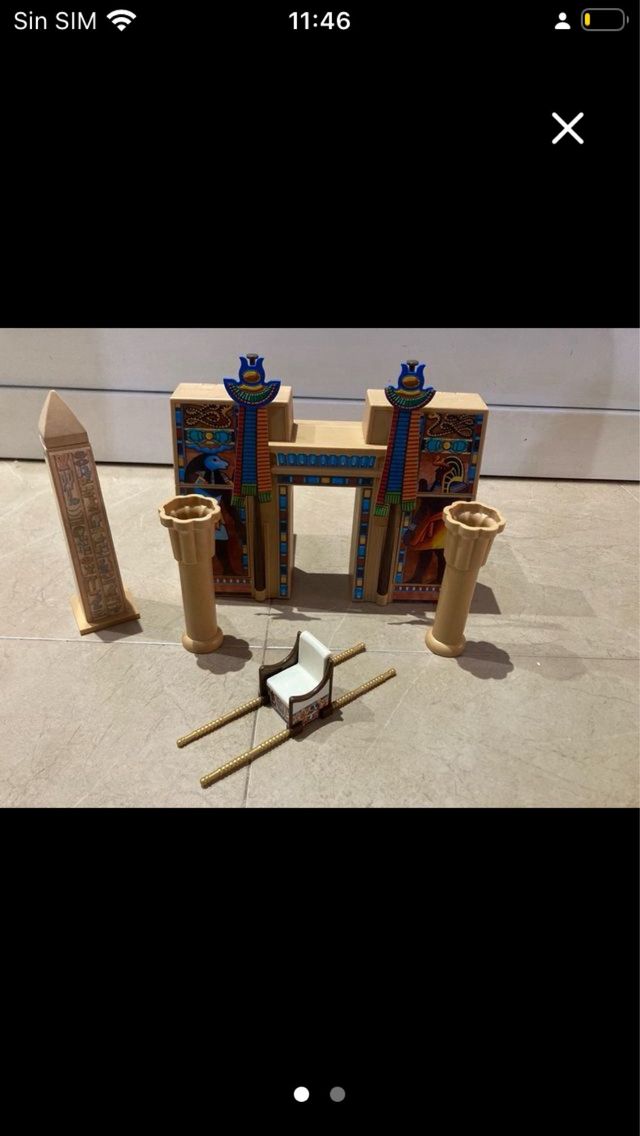 Lote Playmobil Egipto