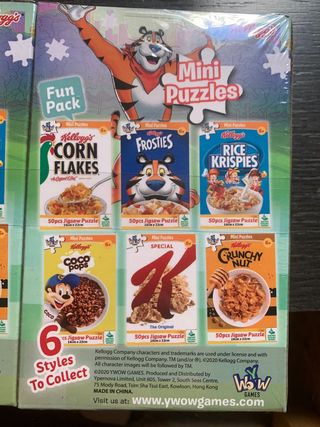 Mini puzzle Kellogg's 50 pezzi