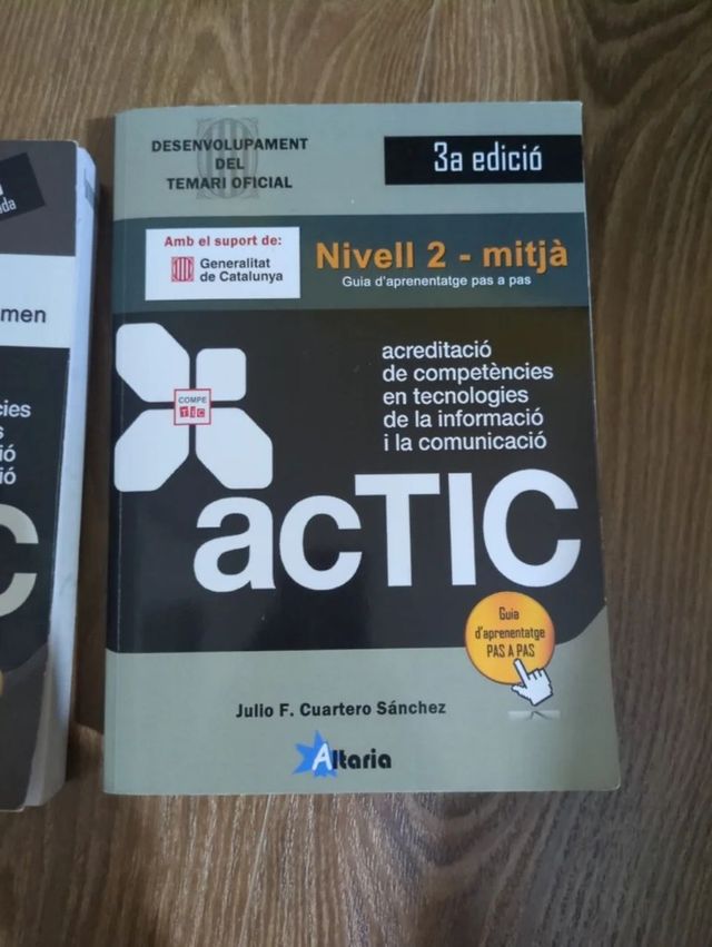 Certificacions ACTIC: Nivell 2 - Mitjà (Catalan...