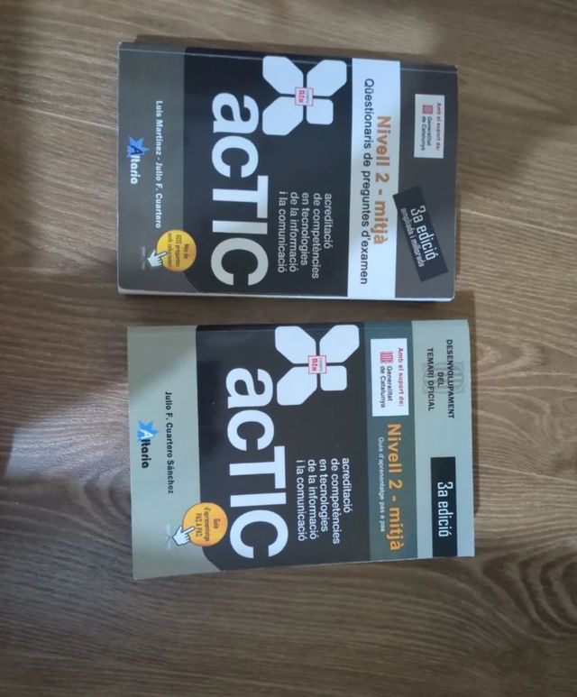 Certificacions ACTIC: Nivell 2 - Mitjà (Catalan...