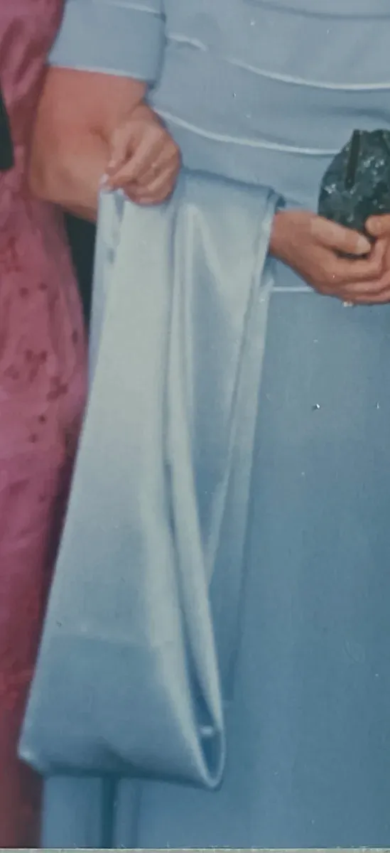 Chal tipo Pashmina ceremonia color lavanda