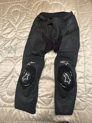 Pantalón Alpinestars Missile Cuero Negro Talla 52