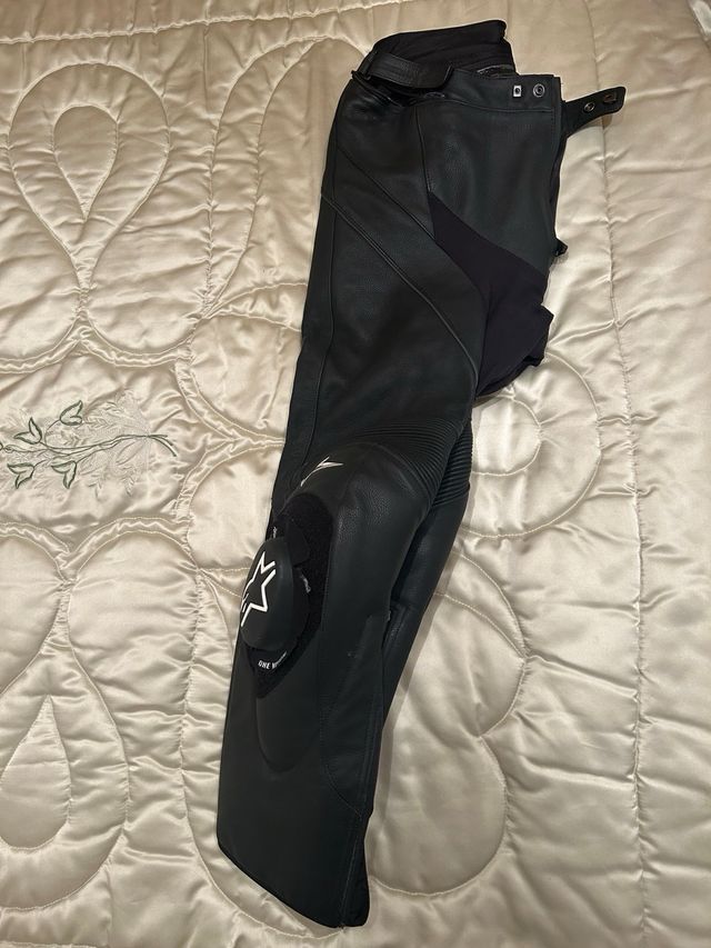 Pantalón Alpinestars Missile Cuero Negro Talla 52
