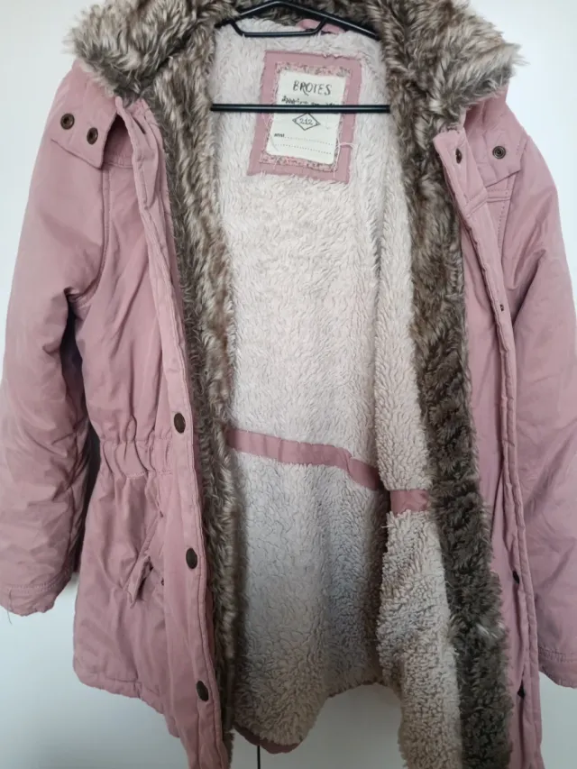 Chamarra invierno niña rosa