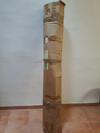 Ombrellone eccentrico in alluminio 270 cm