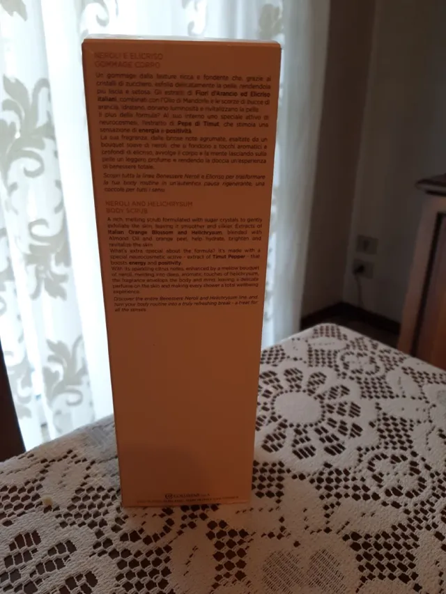 Collistar Gommage Corpo Benessere Neroli Elicriso