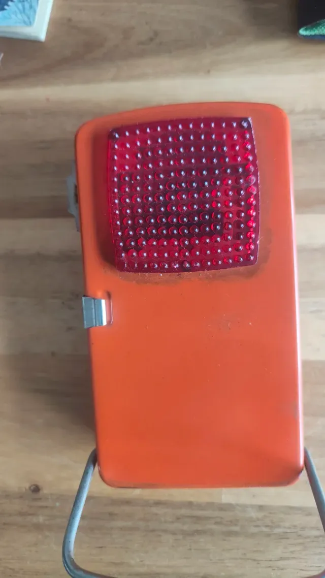 Lanterna Vintage Arancione - Funziona!