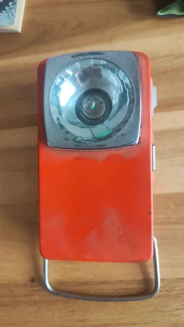 Lanterna Vintage Arancione - Funziona!