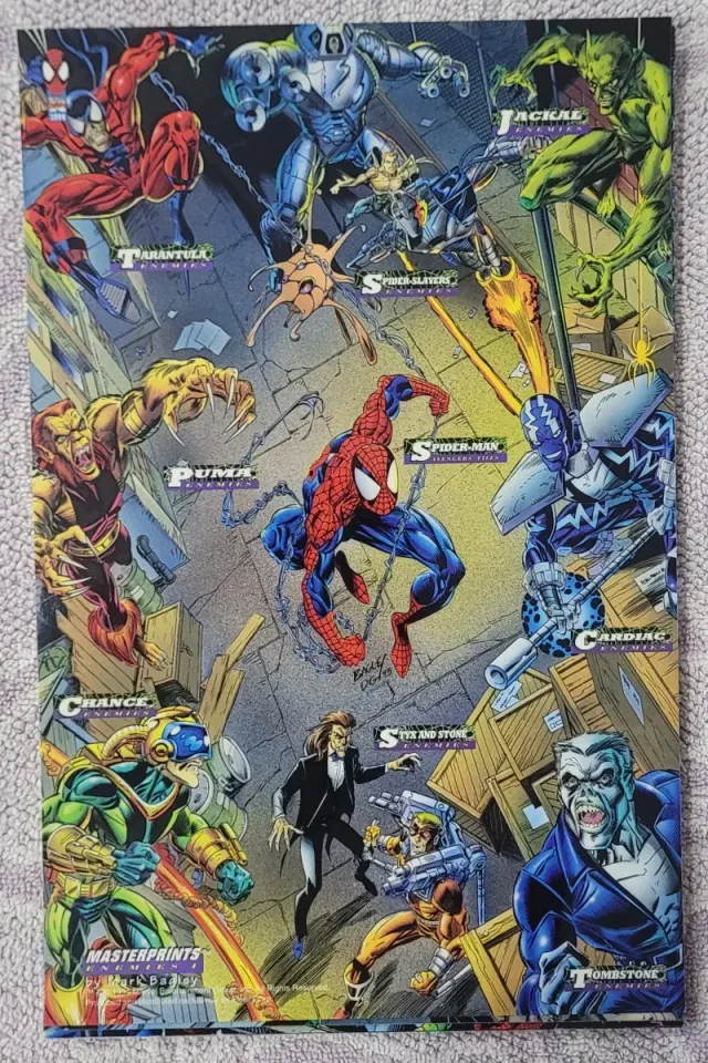 MASTERPRINTS SPIDERMAN (20€)