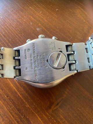 Swatch Irony Chrono Gris/Plata