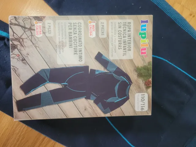 Conjunto térmico infantil sin costuras