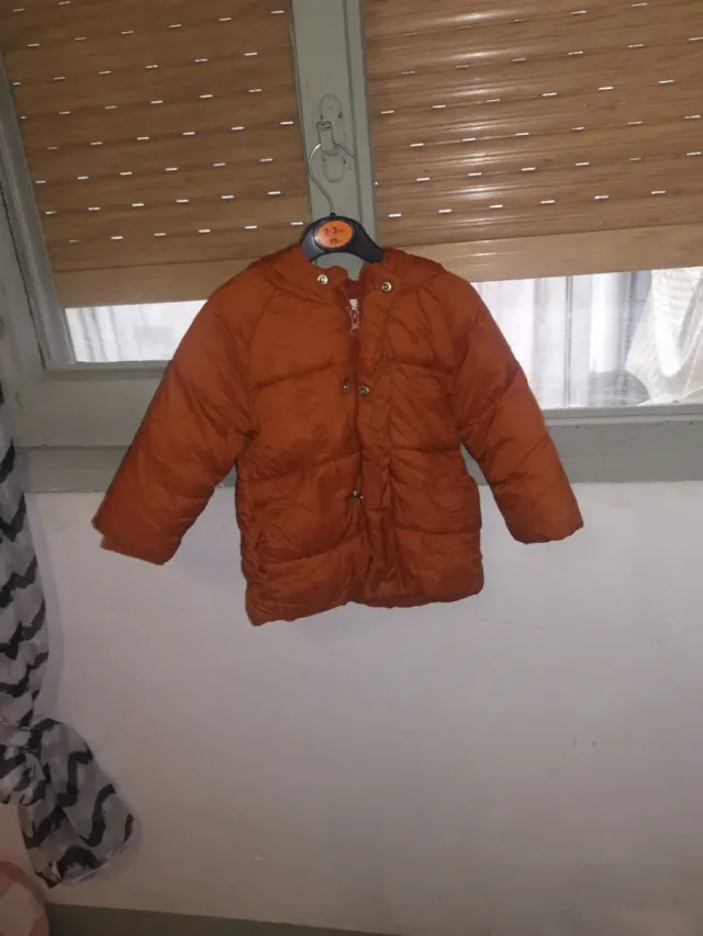 Chaqueta niño naranja