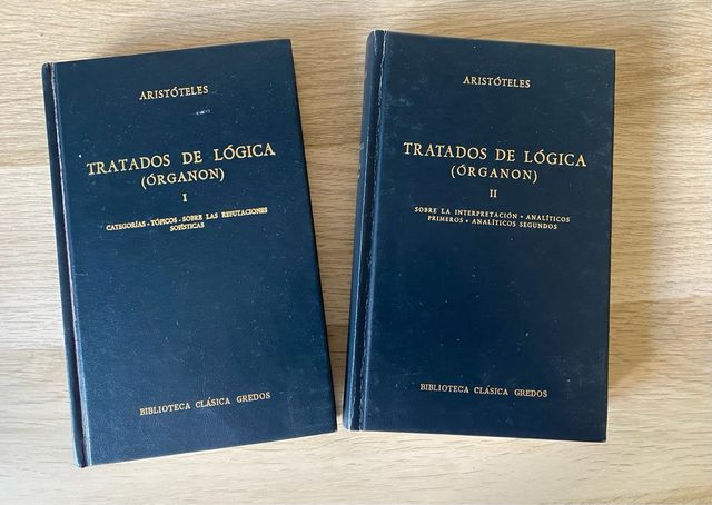 Tratados de Lógica Órganon Aristóteles 1a Edición