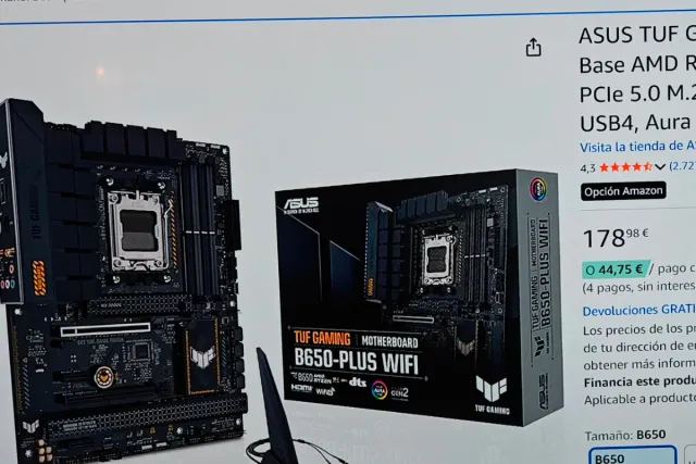 Placa Base Asus TUF Gaming B650-PLUS WIFI