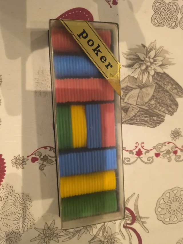 Gettoni Poker Anni '80