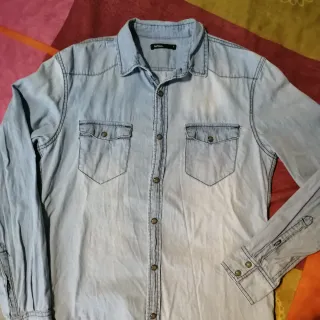 Camisa vaquera hombre