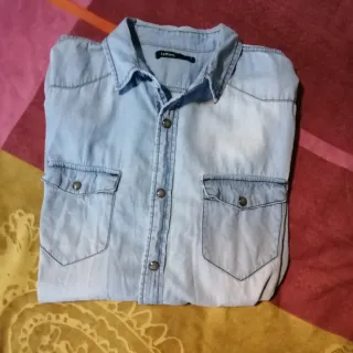 Camisa vaquera hombre
