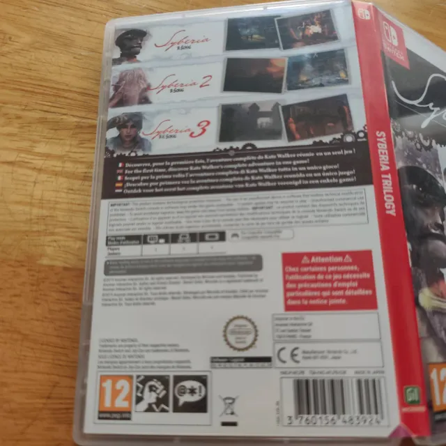 Trilogia di Syberia per Nintendo Switch