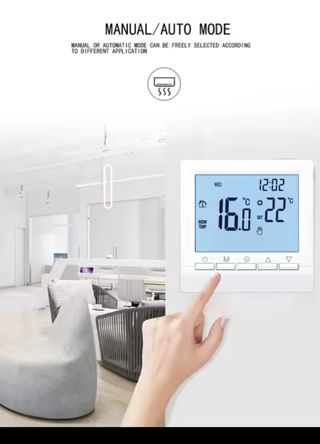 Termostato Digital Manual/Auto