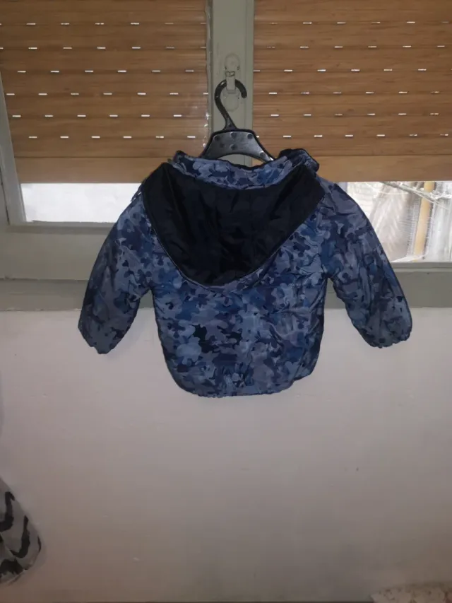 Chaqueta niño reversible