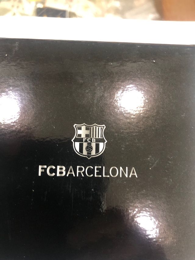 Reloj FCB Barcelona Dorado y Blanco